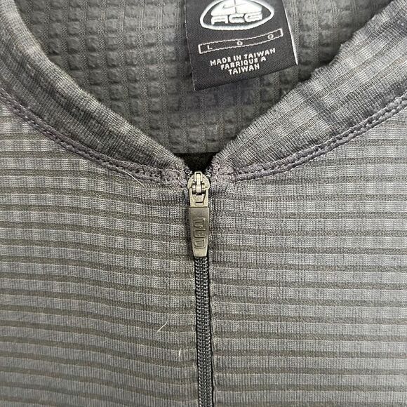 Men's Vintage 90s Nike Sphere ACG Checkered 1/2 Zip Raglan Cycling Jersey Size L - Picture 3 of 10